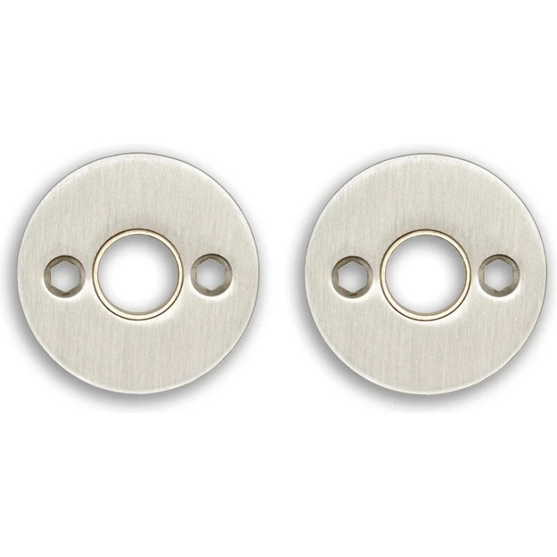 HABO 316 rustfri dørgrebsroset 30 mm børstet