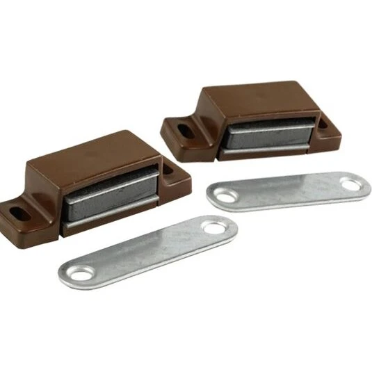 Universal Magnetlås brun 2 stk. – 35 mm hulafstand