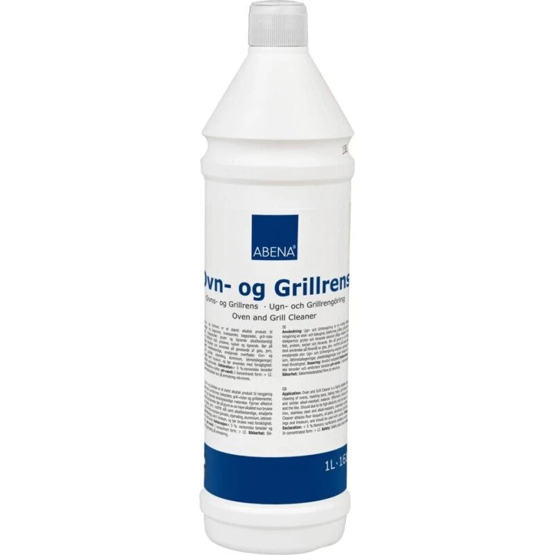 ABENA Ovn- og Grillrens 1 L – Klar-til-brug, Uden duft