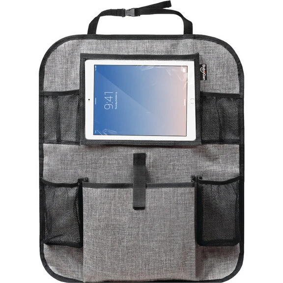 BabyDan Tablet Backseat Organizer 20x25 cm – Grå