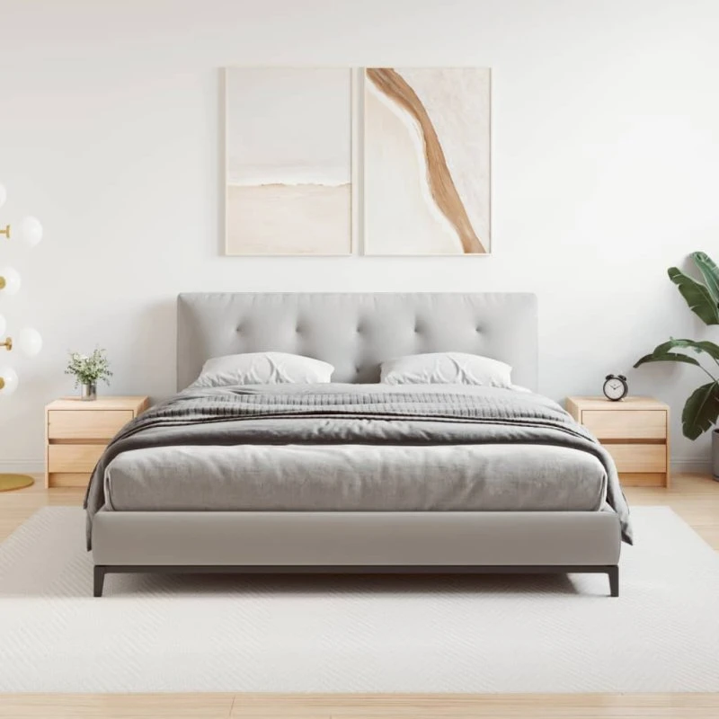 Sengeborde i massivt fyrretræ 2 stk. 40x31x35,5 cm