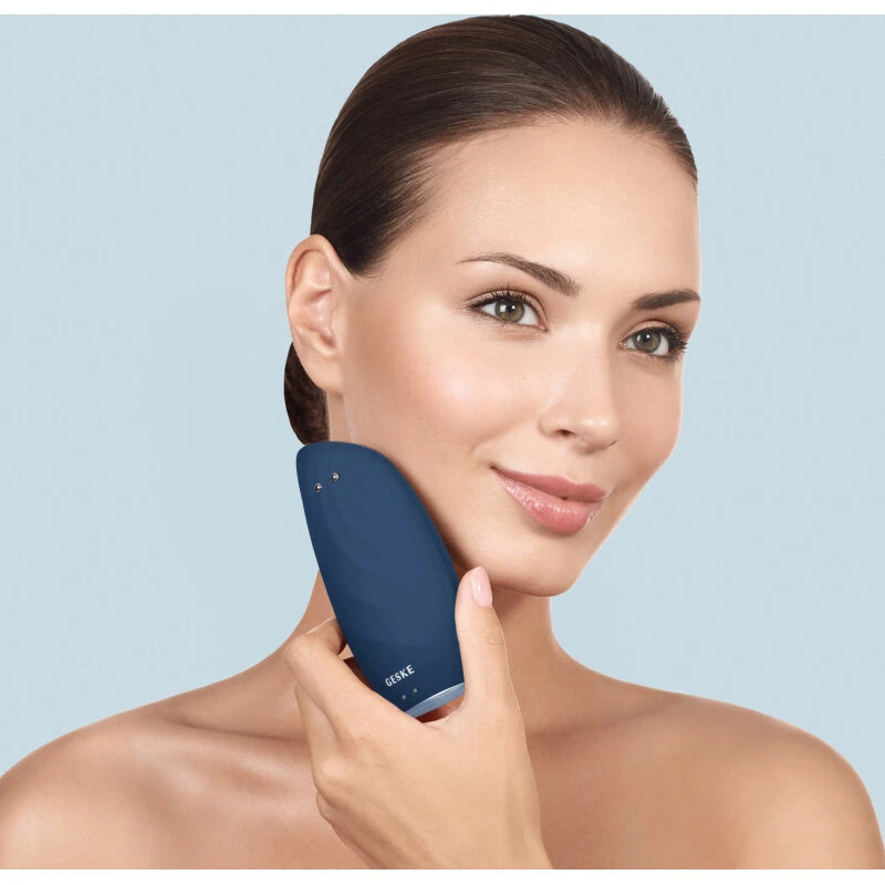 GESKE Sonic Thermo Facial Brush & Face-Lifter 8-i-1 Midnight