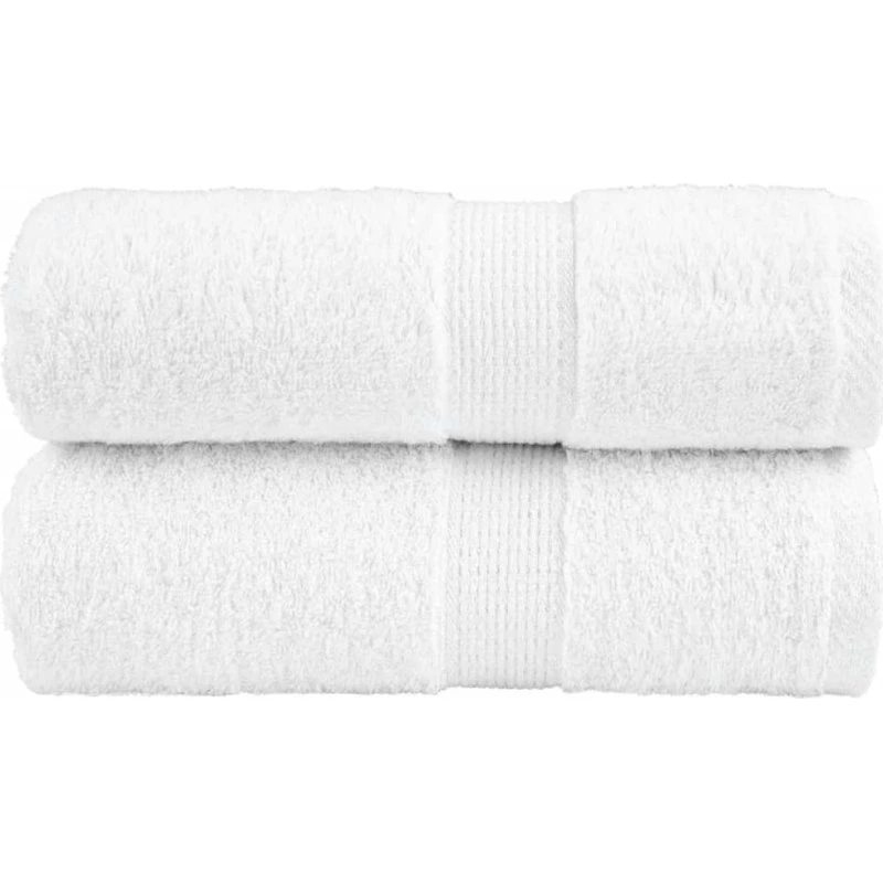 Premium vaskeklud SOLUND 2 stk 30x30 cm 600 gsm - Hvid