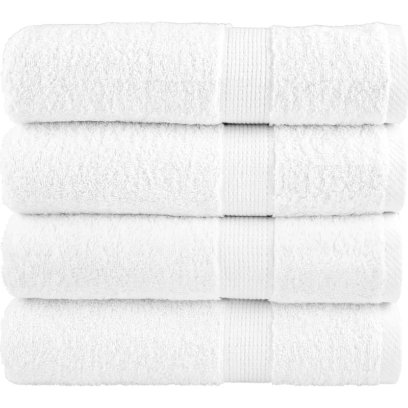 SOLUND Premium badehåndklæder 4 stk. 70x140 cm, 600 g/m²