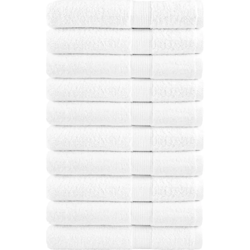 SOLUND Premium håndklæder 10 stk 100x200 cm 600 g/m²