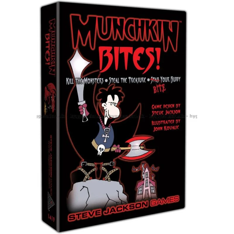 Munchkin Bites – vampyr-humor brætspil