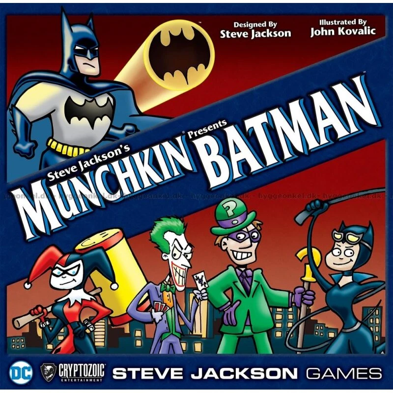 Munchkin: Batman Deluxe (engelsk)