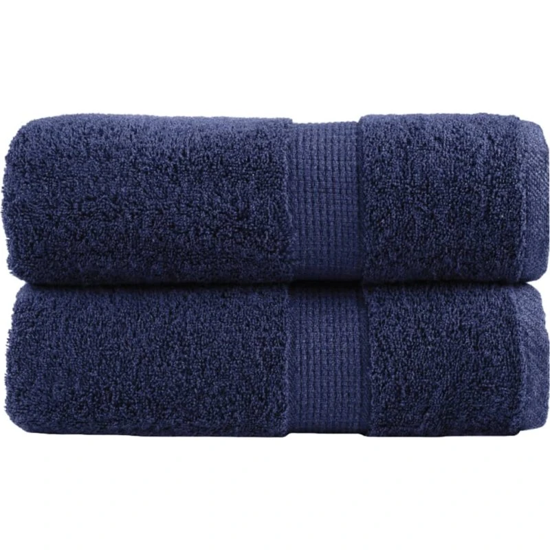 Premium vaskehåndklæder SOLUND 2 stk – marineblå 30x30 cm 600 gsm