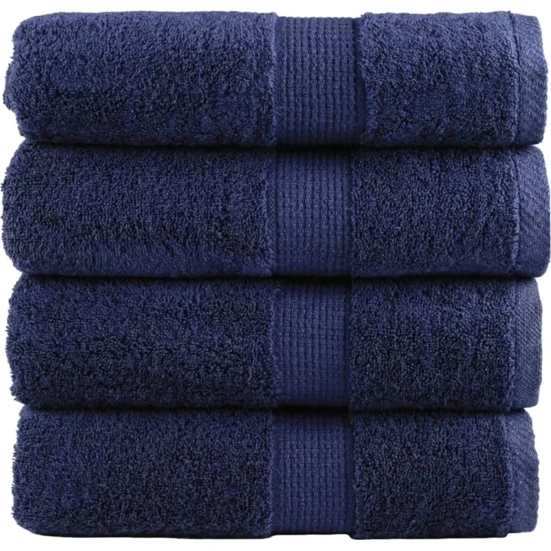 SOLUND premium vaskehåndklæder 4 stk 30x30 cm, 600 g/m²