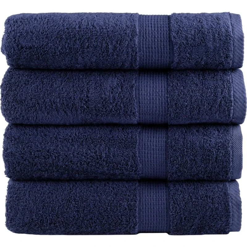 SOLUND premium badehåndklæder 4 stk 100x150 cm 600 gsm