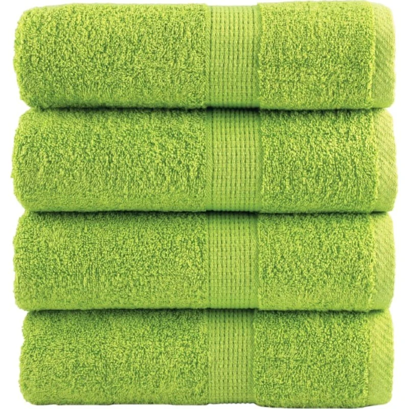 SOLUND Premium vaskehåndklæder 4 stk 30x30 cm 600 gsm