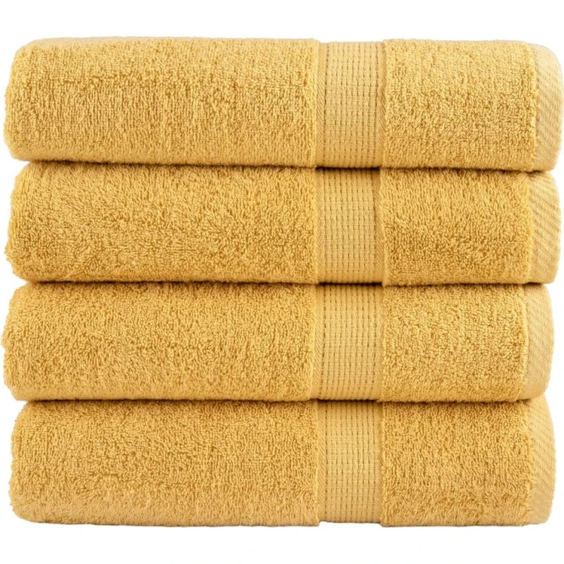 SOLUND Premium badehåndklæder 4 stk. 100x150 cm, 600 gsm