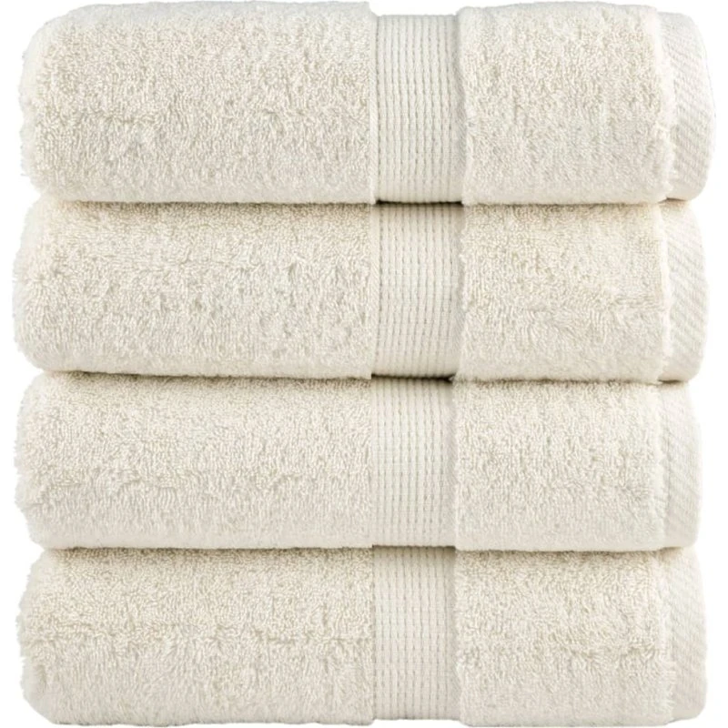 Premium vaskehåndklæder SOLUND 4 stk 30x30 cm 600 gsm