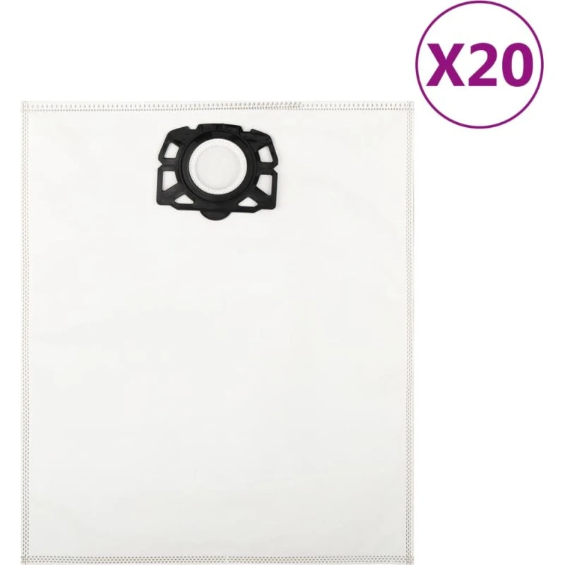 Støvsugerposer 20 stk til Karcher WD4 – ikke-vævet 2-lags