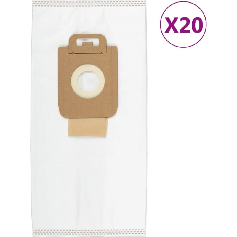 Støvsugerposer 20 stk til Nilfisk King – 2-lags, rivefaste