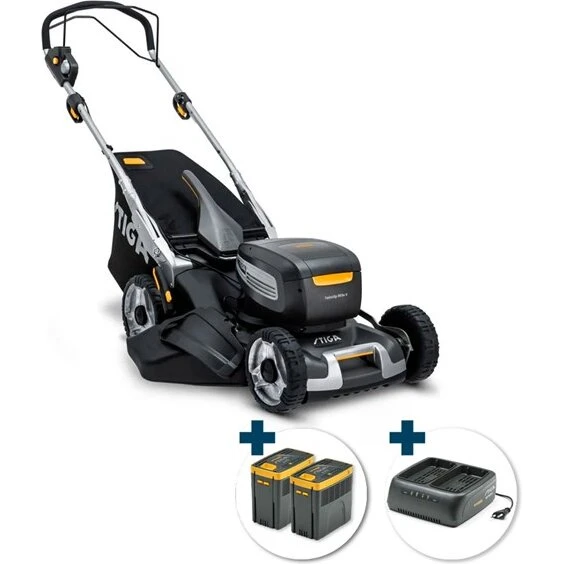 STIGA Twinclip 950e V Kit 48 cm (2x48V, 7,5Ah)
