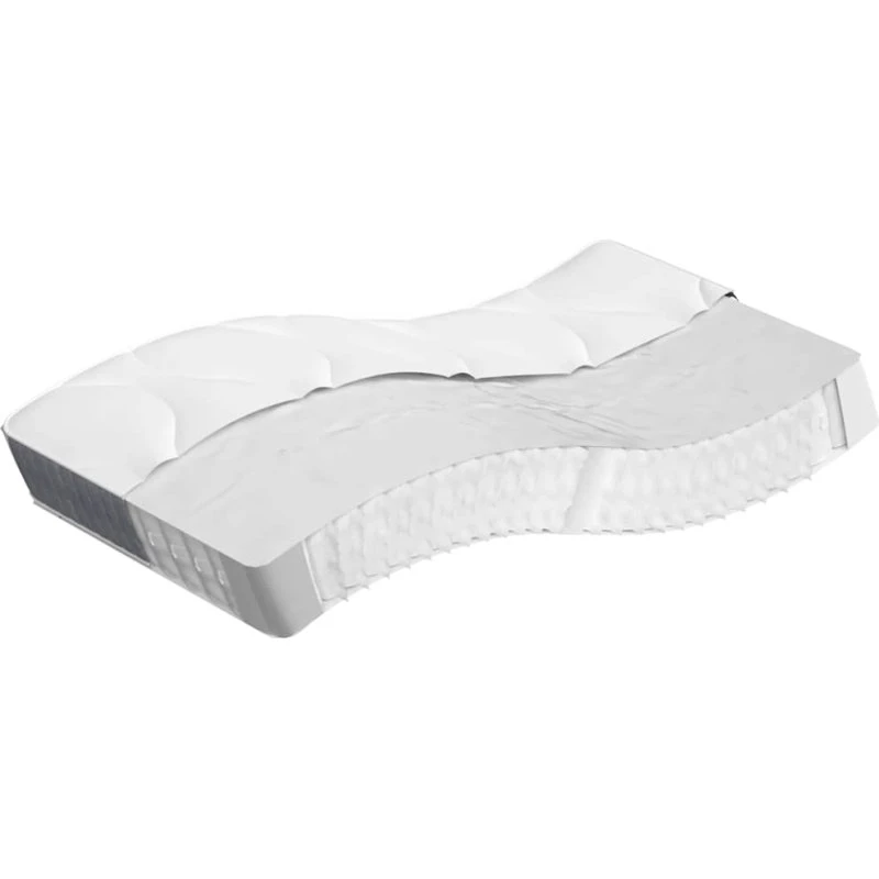 Springmadras med pocketfjedre 80x160 cm – Medium (børn)