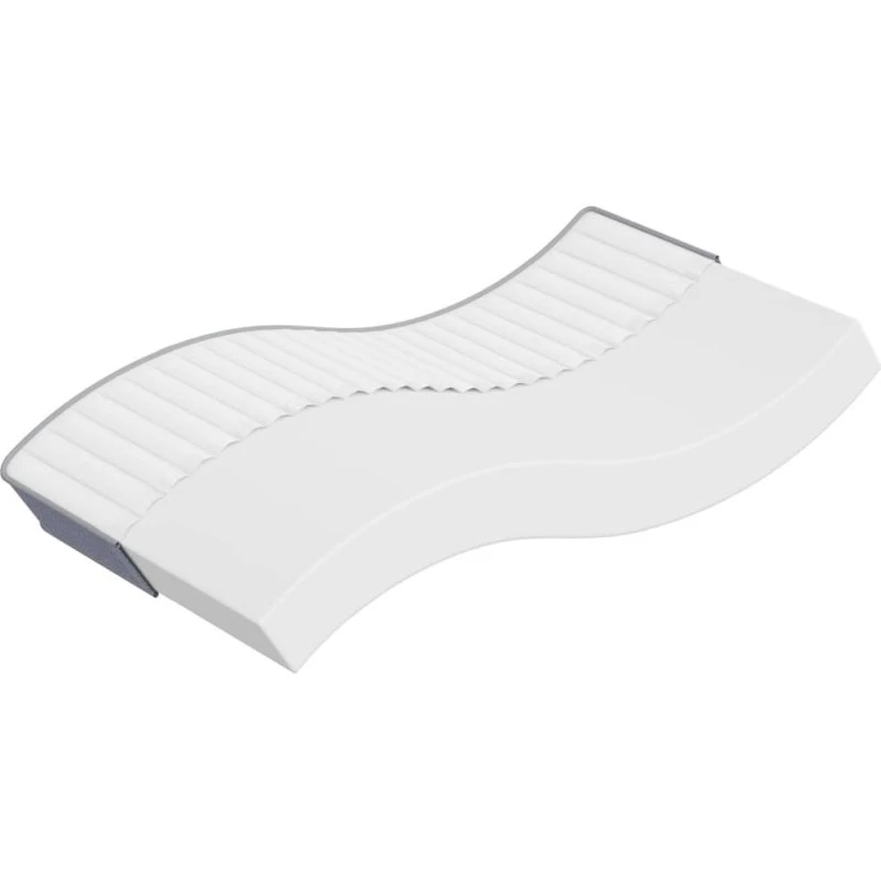 Skummadras 80x200 cm – medium blød, åndbar & holdbar