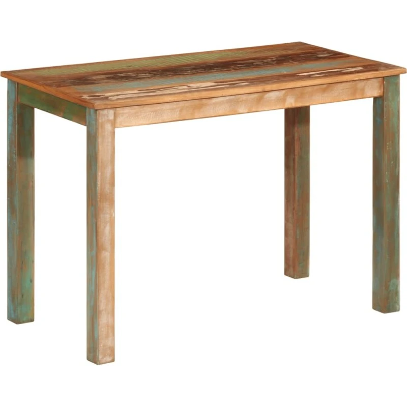 Spisebord 110x55x75 cm i massivt genbrugstræ