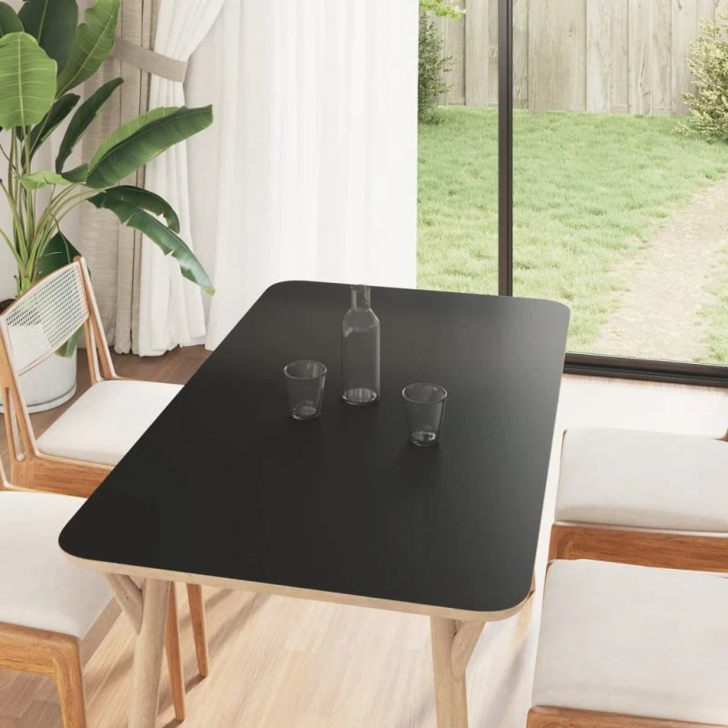 Selvklæbende møbelfolie mat sort 90x500 cm (PVC)