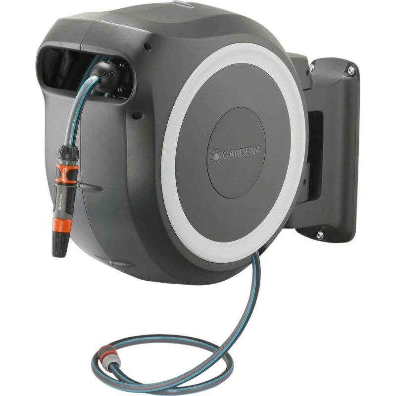 Gardena RollUp L vægslangeboks hvid med 30 m slange