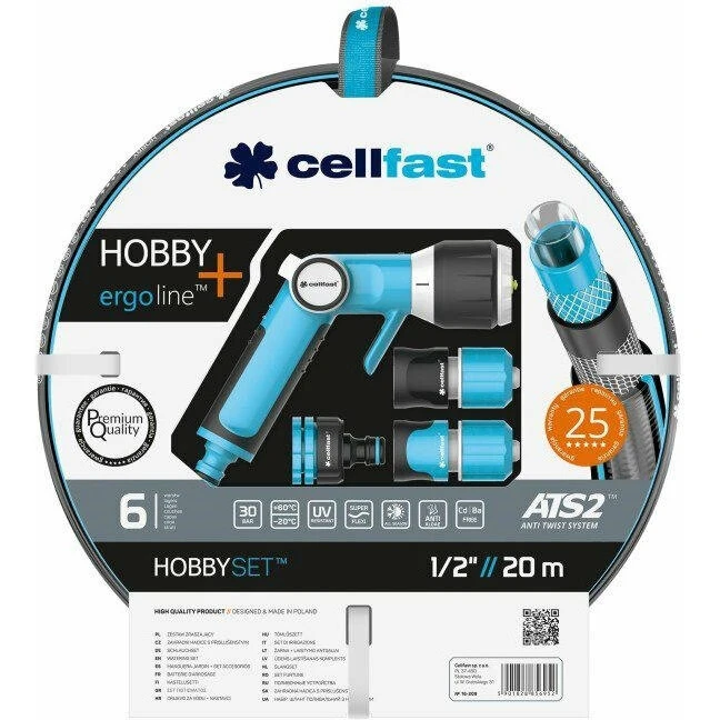 Cellfast Hobby vandingssæt 1/2" 20 m