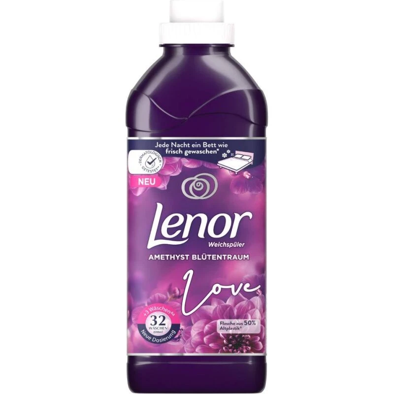 Lenor Skyllemiddel Amethyst Flower 800 ml (32 vask)
