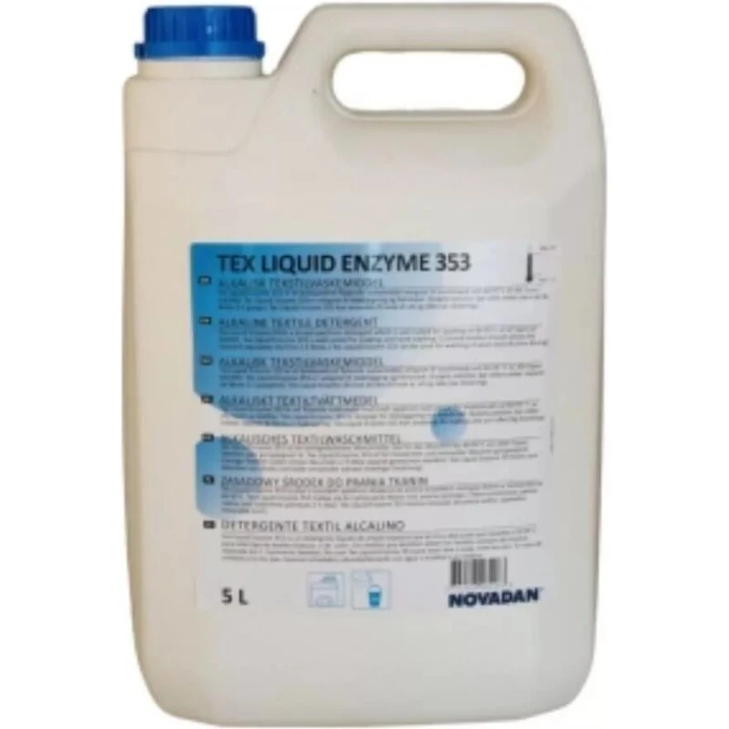 Novadan Tex Liquid Enzyme 758 5L flydende vaskemiddel, 3 stk