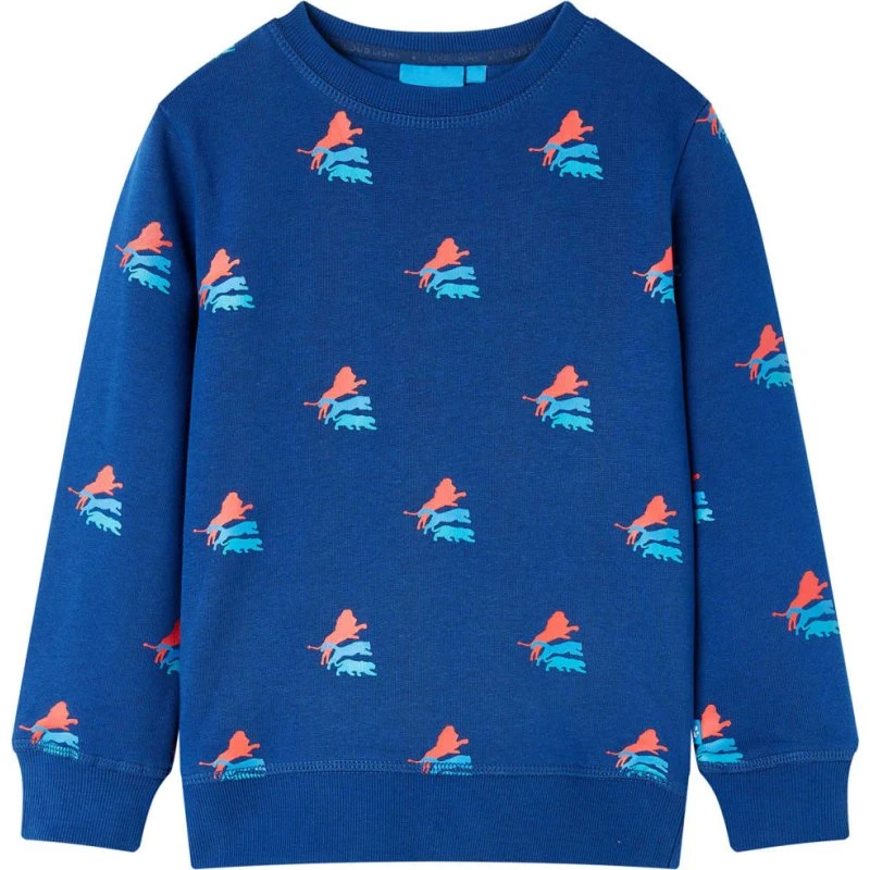 Sweatshirt børn str. 140 - Mørkeblå
