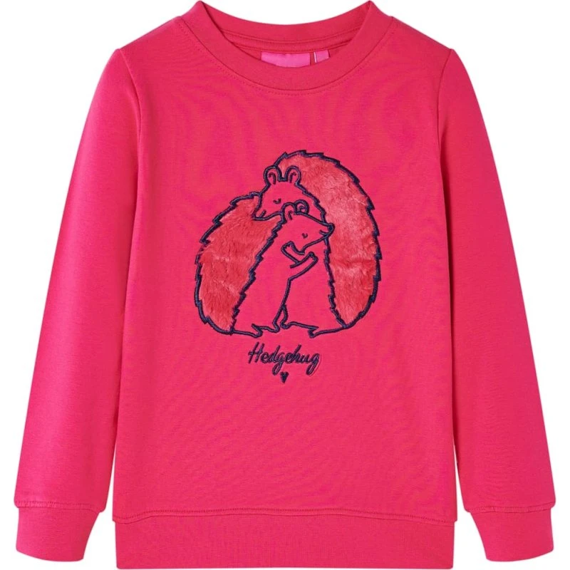 Børne-sweatshirt str. 128 – Pink