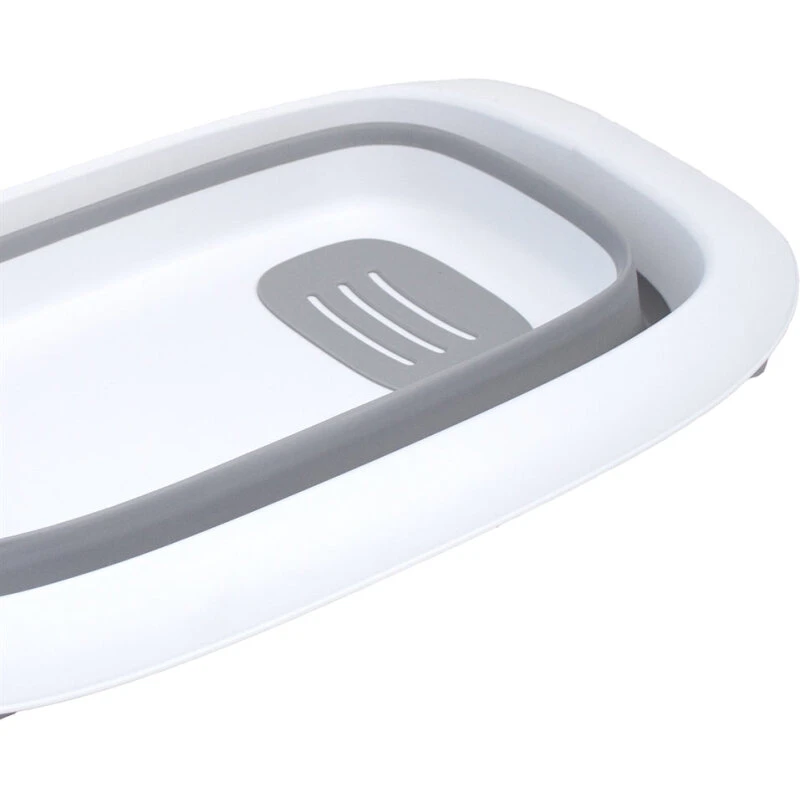 BabyTrold foldebadekar Grå/Hvid – sammenklappeligt (2022)