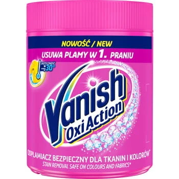Vanish Oxi Action Pink vaskepulver 470 g