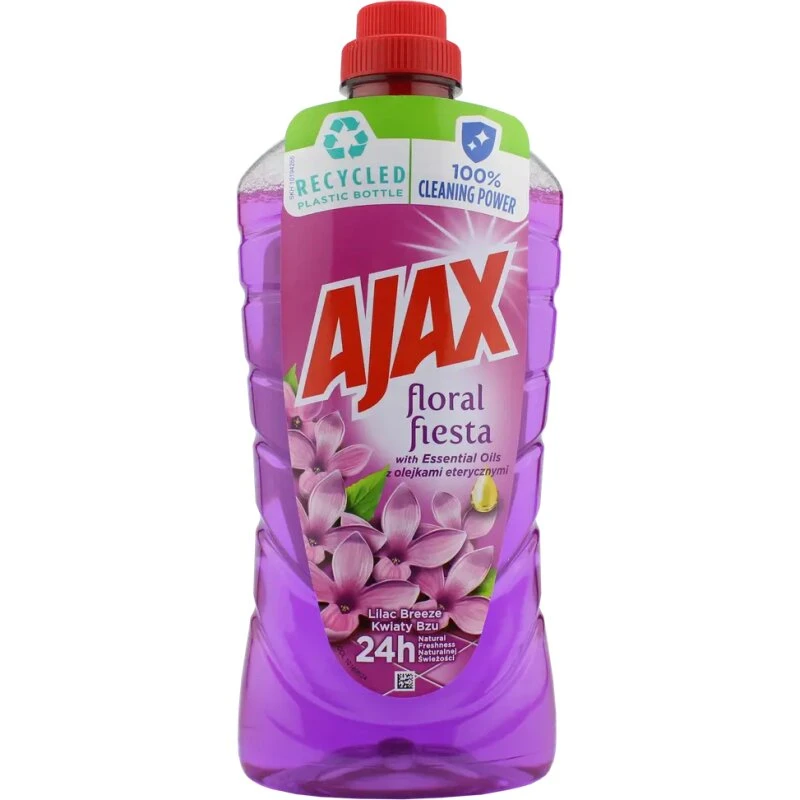Ajax Floral Fiesta universal gulvrens, Lilac Flowers 1 L