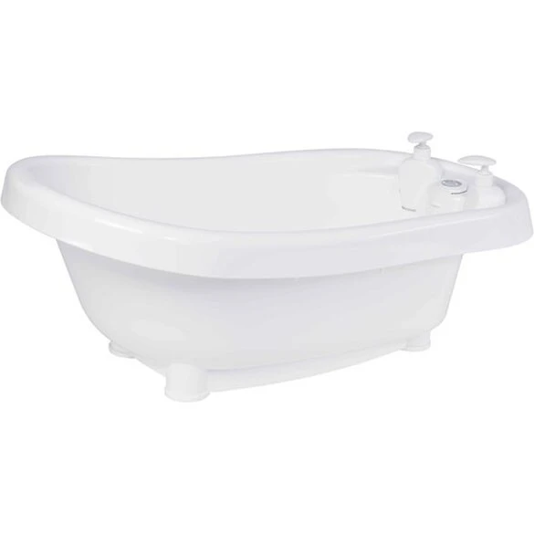 Bébé-jou Click badekar med termometer, hvid, 35 L