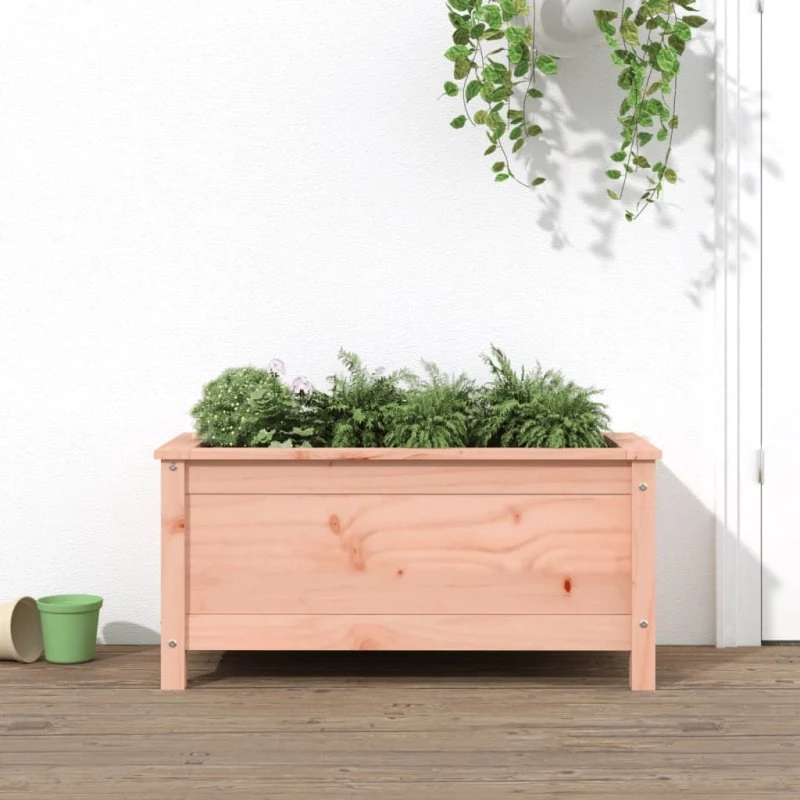 Plantekasse i massivt douglasgran 82,5x40x39 cm