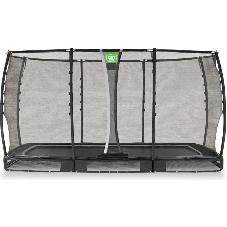 EXIT Allure Premium nedgravet trampolin 214x366 cm - sort
