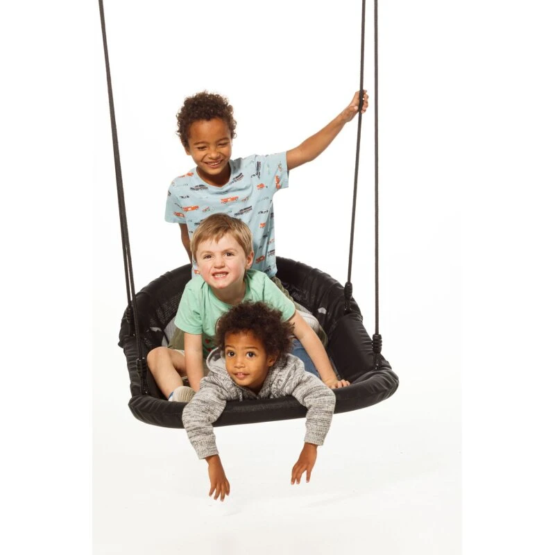 Sansegynge Ø100 cm – Sort (sort reb)