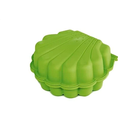 Muslingeskal til sand og vand - grøn