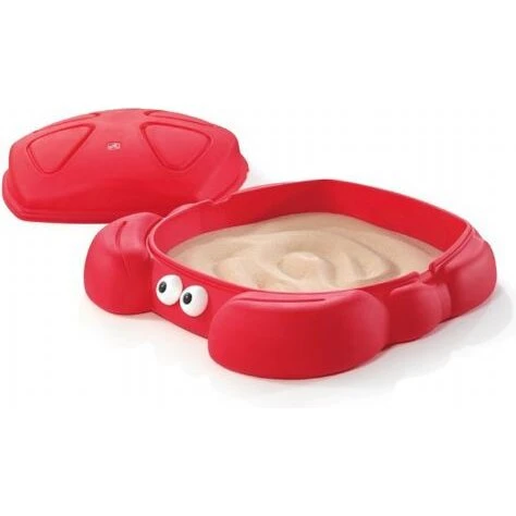 Step2 Crabbie sandkasse - rød krabbe med låg (92,7×91,4×19 cm)