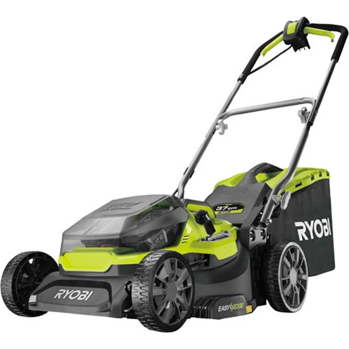 Ryobi RY18LMH37A-225 ONE+ Hybrid plæneklipper 37 cm (18V) inkl. 2x2,5Ah
