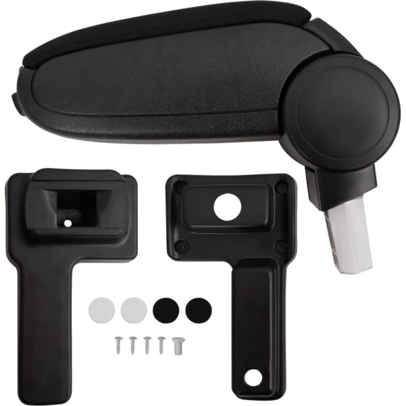 Justerbart armlæn til bil 14,5x32x(27-46) cm – ABS sort