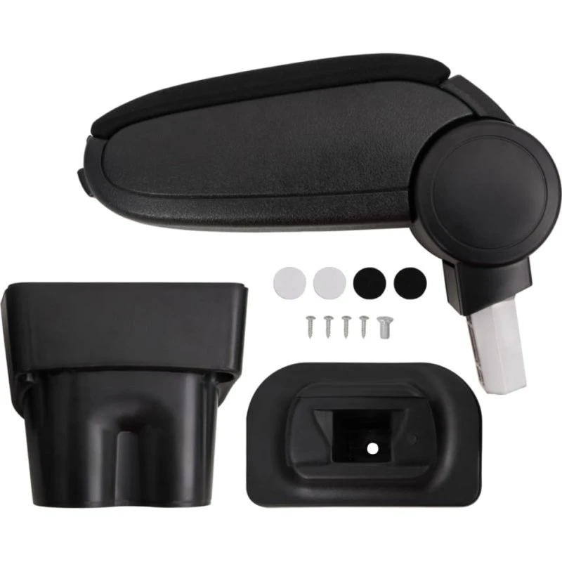 Armlæn til bil med opbevaring, ABS – justerbart (17x32 cm)