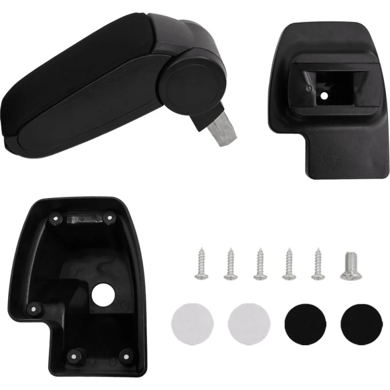 Armlæn til bil med opbevaring 15x35x(33–49,5) cm ABS