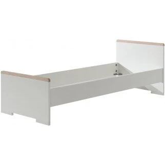 London enkeltseng 90x200, hvid