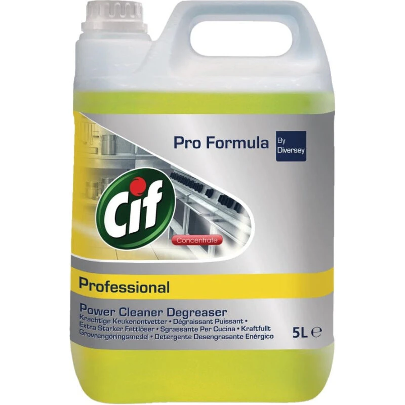 Cif Pro Formula Power Køkkenaffedter koncentrat 5 L