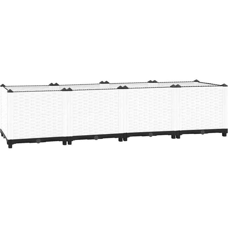 Højbed 160x40x38 cm i polypropylen