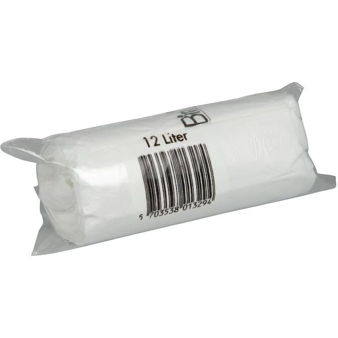 Binline spandepose 12 L hvid 40x57 cm (stjernebund)