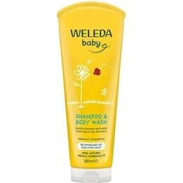 Weleda Calendula Shampoo & Body Wash 200 ml