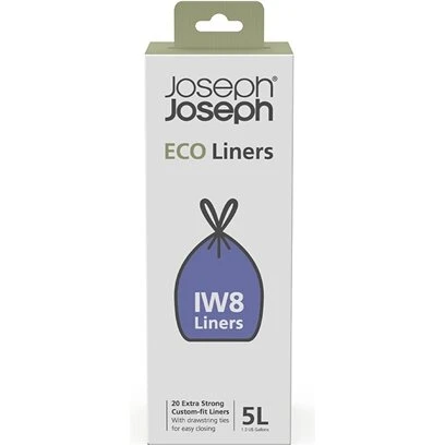 Joseph Joseph IW8 Økoskraldeposer 5 L – 20 stk (min. 70% genanv.)