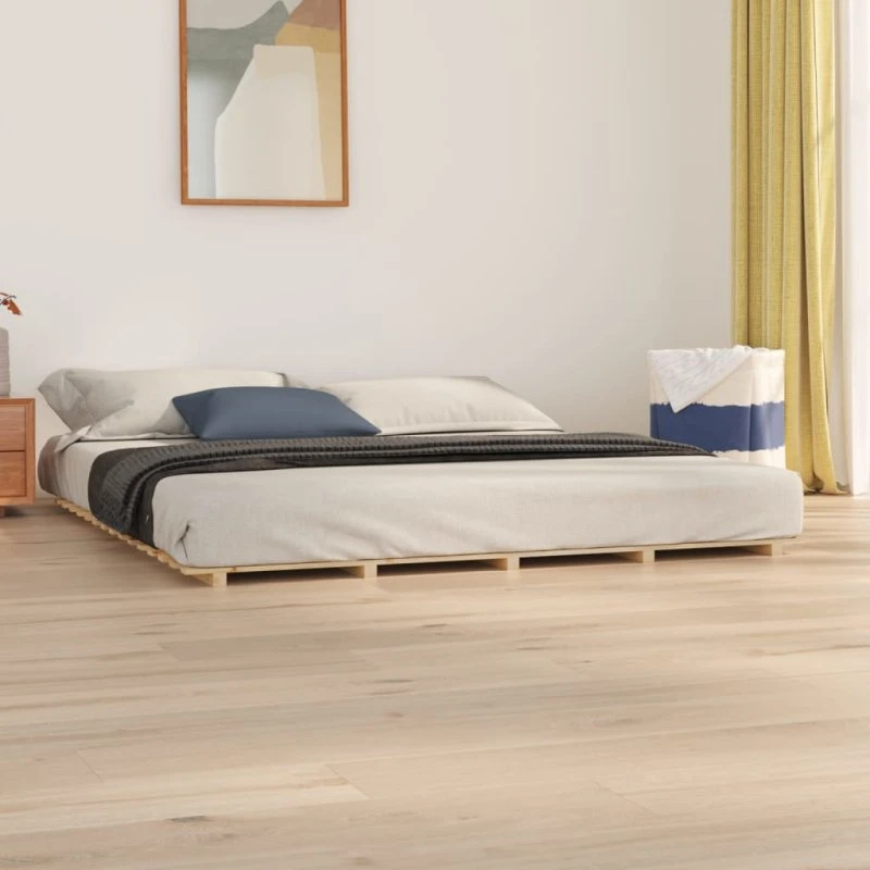 Sengeramme 180x200 cm i massivt fyrretræ